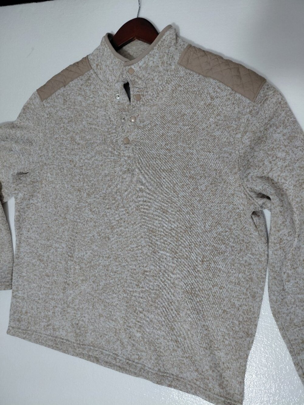 Goodfellow & Co Beige Sweater Men's Size Extra Large Long Sleeve